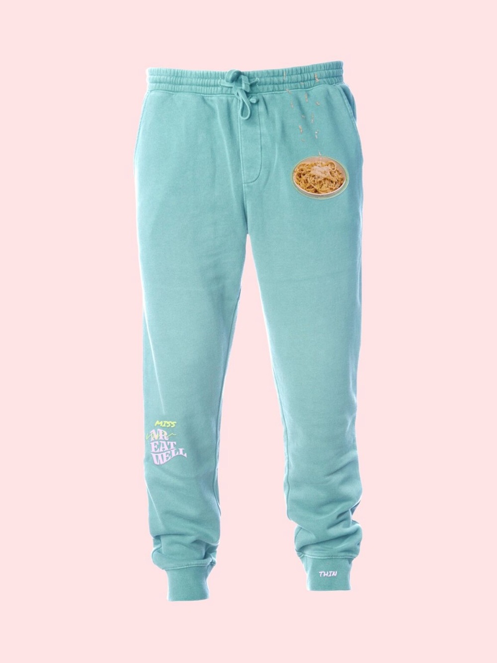 Mr. Eatwell x Heather McMahan Parmsuit Crewneck Sweatpants - Small/Medium
